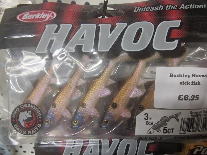 Berkley Havoc perch sick fish lure for bass/ Pike