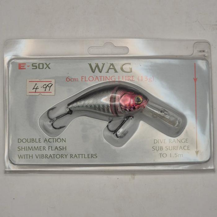E-sox wag floating lure with rattler 13g 6cm Fishing Lure