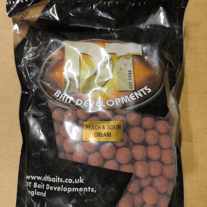 DT Bait Developments Boilies Peach & Sour Cream