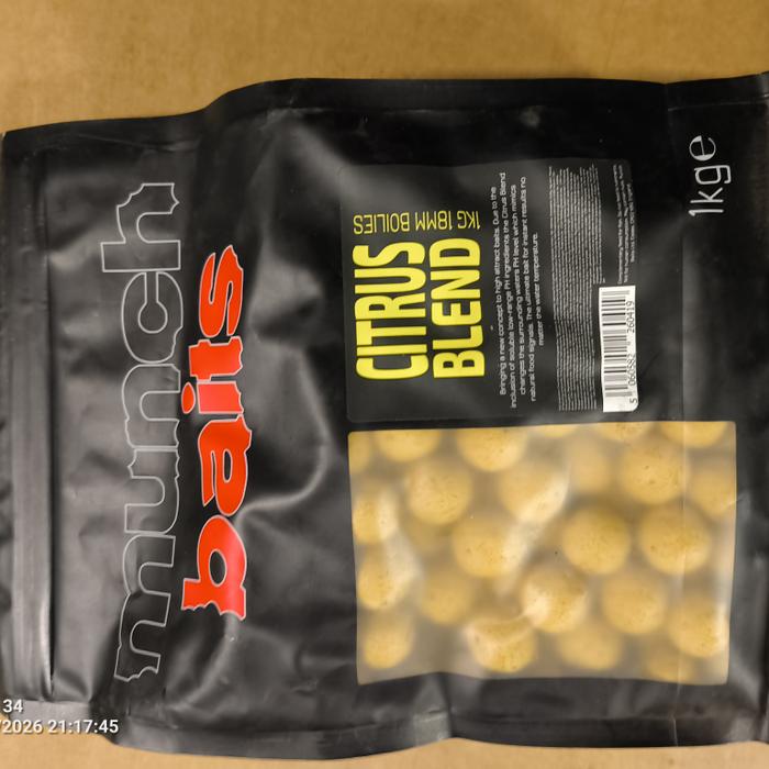 Munch Baits Boilies Citrus Blend 18mm