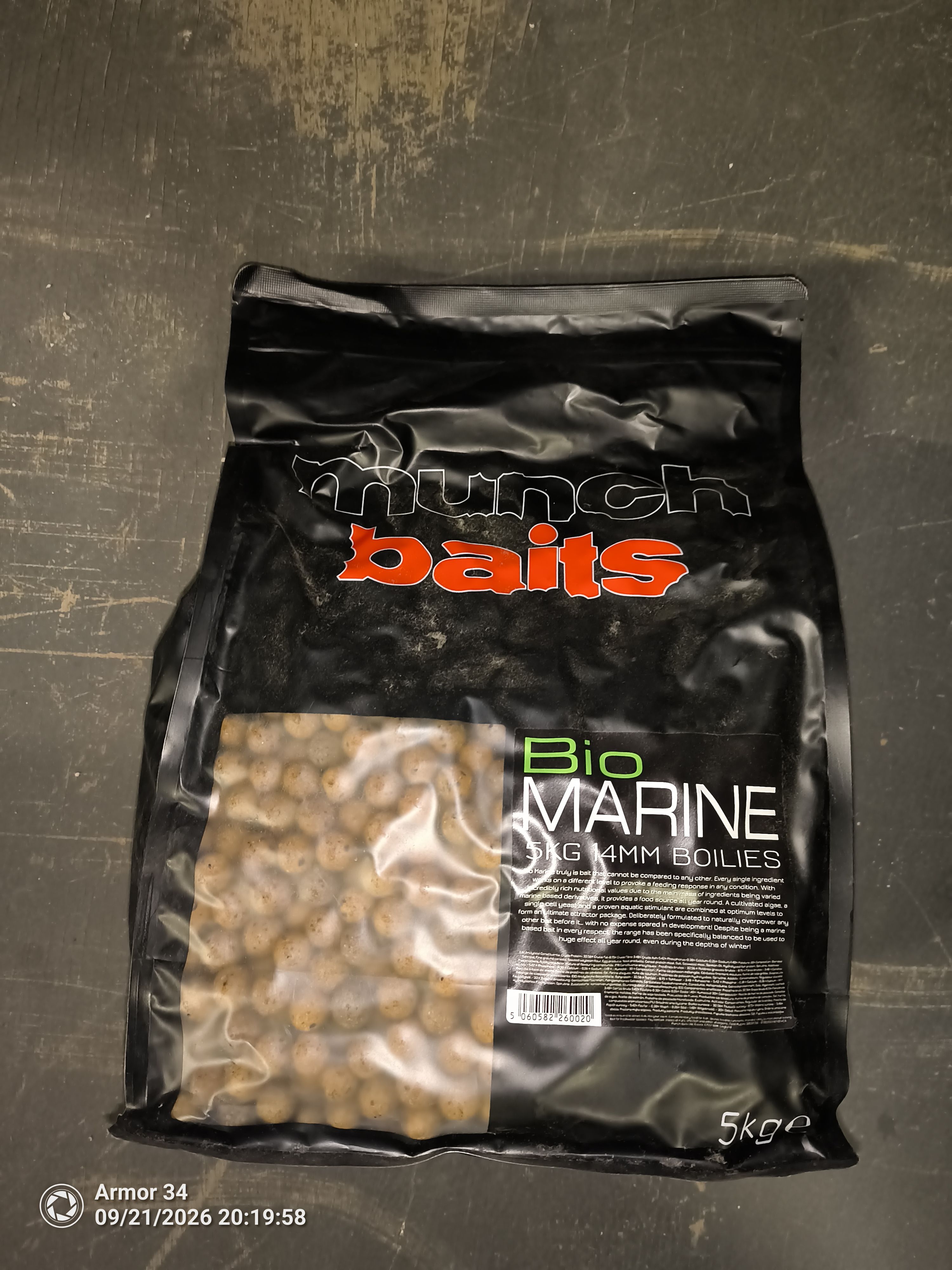 Munch Baits Boilies Marine 18mm