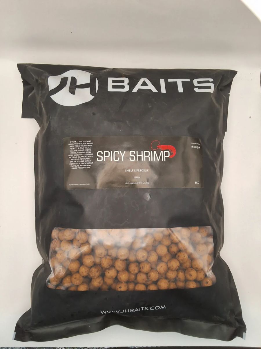 JH Baits Boilies Spicy Shrimp 15mm 5kg