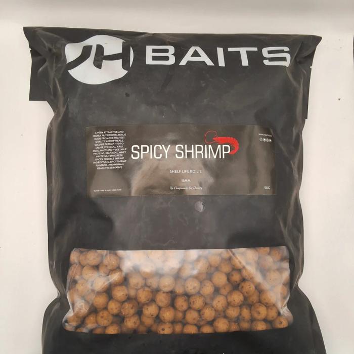 JH Baits Boilies Spicy Shrimp 15mm 5kg