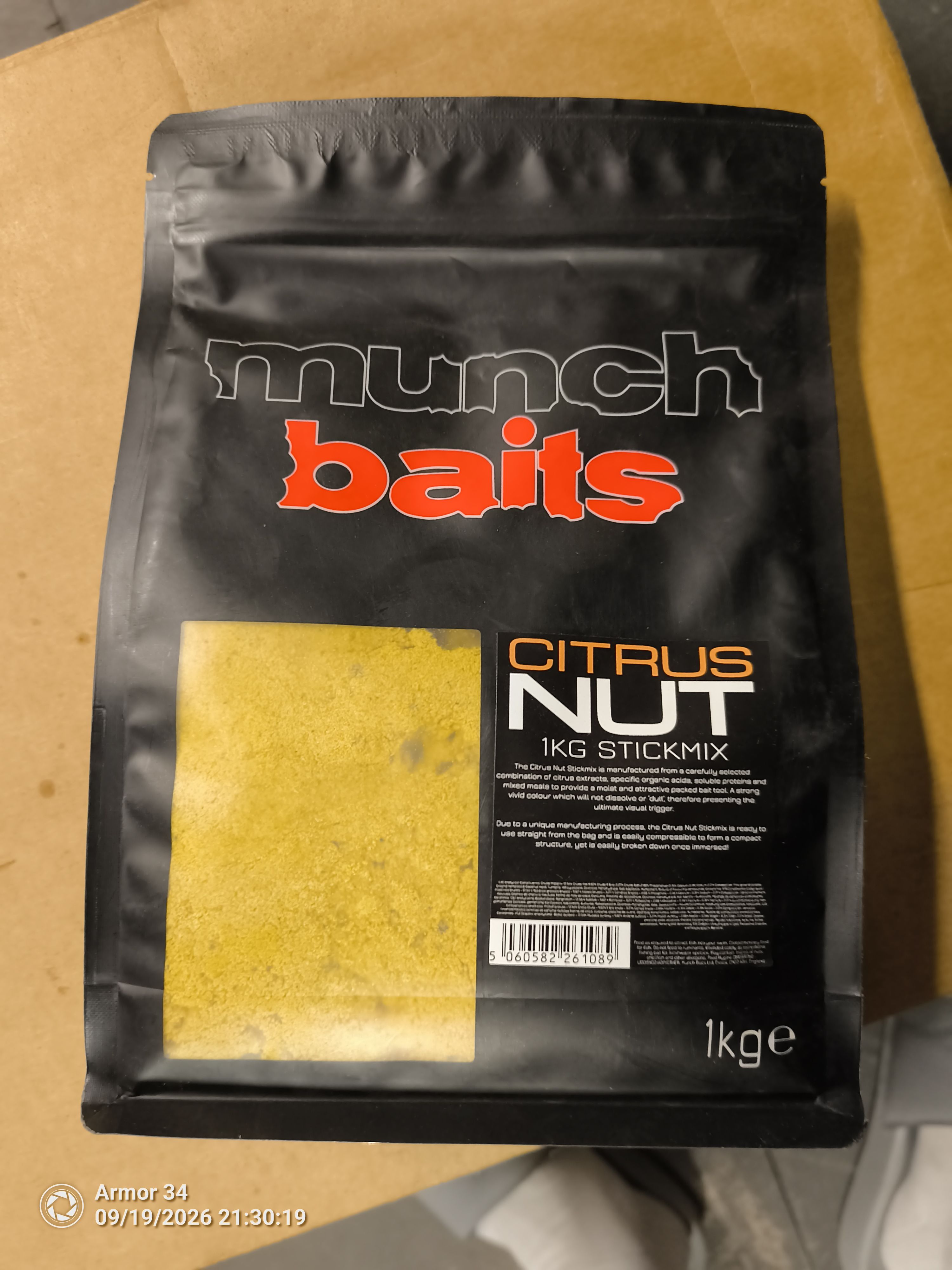 Munch Baits Stickmix Citrus Nut 1kg