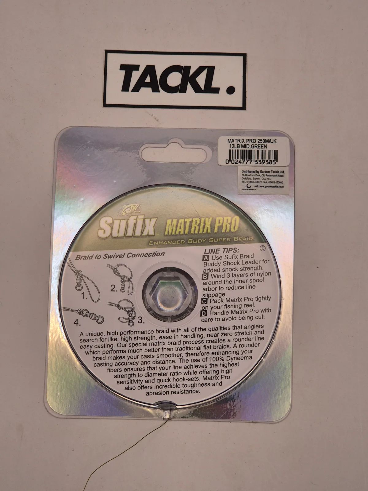 Sufix matrix pro super braid 12lb 250m, Braided, view 2