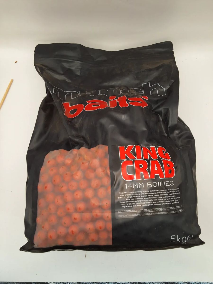 Munch Baits Boilies King Crab 14mm 5kg