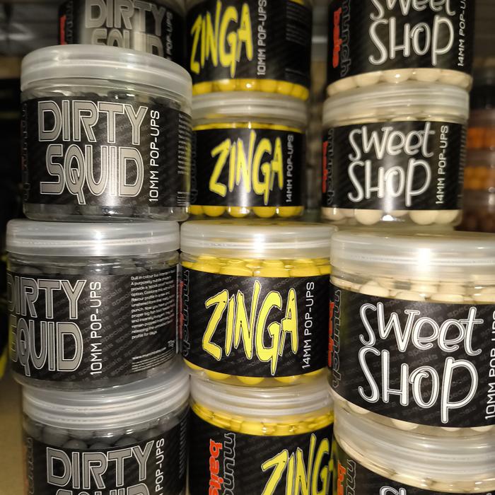 Munch Baits Pop-Ups Dirty Gold, Dirty Squid, Zinga, Sweet Shop 10mm, 14mm