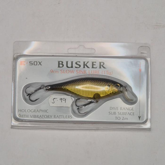 E-sox busker slow sinking lure with rattler 15g 9cm Fishing Lure