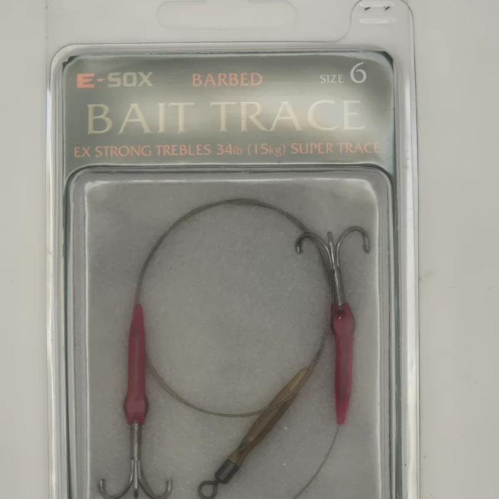 E-sox Hooks Treble bait trace