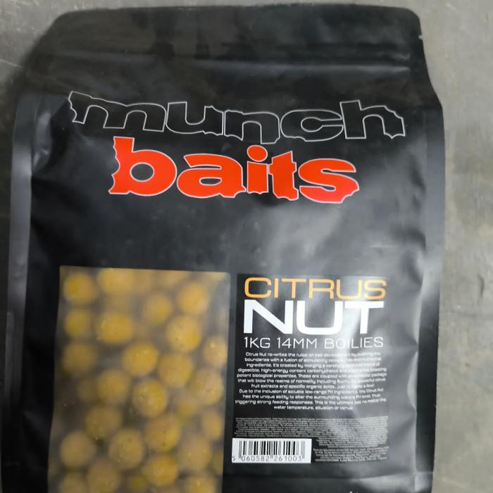 Munch Baits Boilies Citrus 14mm 1kg