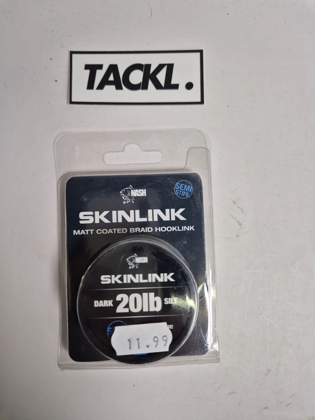 Nash Hooklinks Braid 20lb dark silt