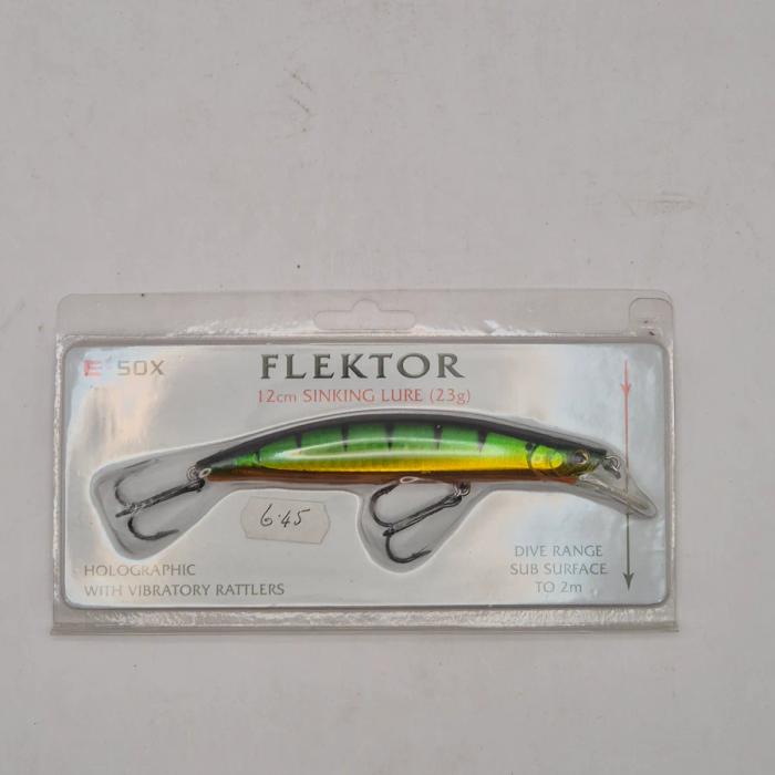 E-sox flektor sinking lure with rattler 23g 12cm Fishing Lure