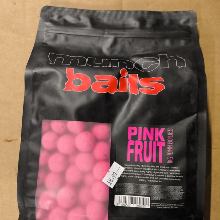 Munch Baits Boilies Pink Fruit 18mm