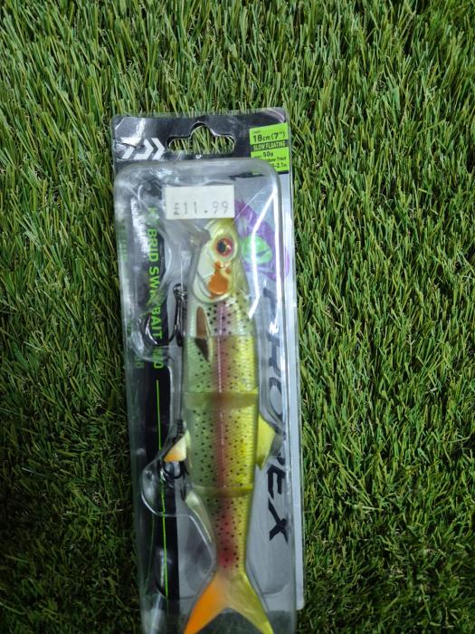Daiwa Soft rainbow trout 50g 18cm hybrid swimbsit Lure