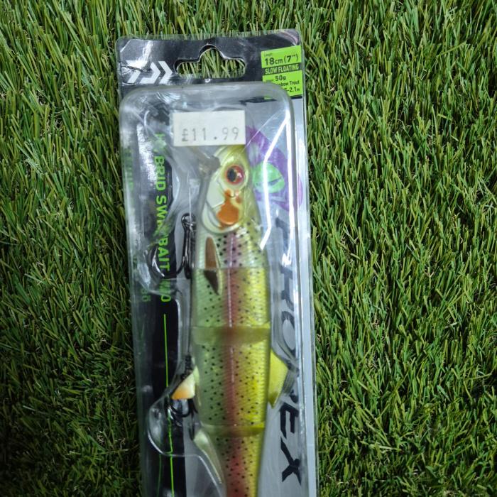 Daiwa Soft rainbow trout 50g 18cm hybrid swimbsit Lure