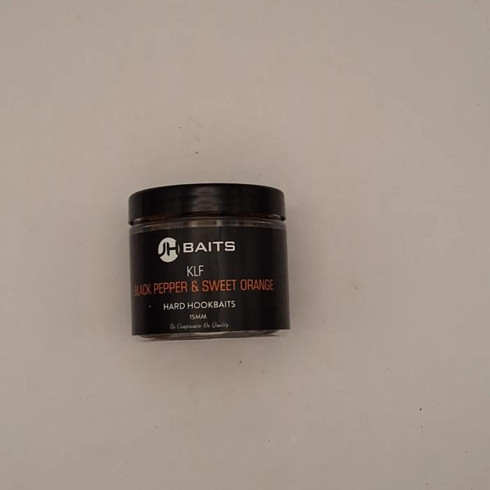 JH BAITS Pop-ups Black Pepper & Sweet Orange 15MM