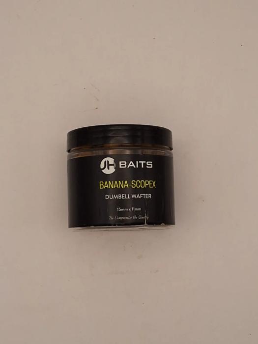 JH BAITS Dumbell wafters Banana-Scopex