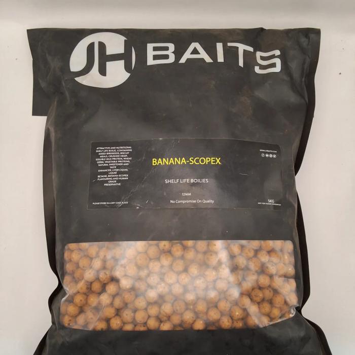 JH Baits Boilies Banana-Scopex 12mm 5kg
