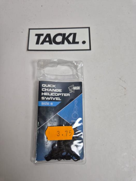 Nash quick change helicopter Swivels size 8