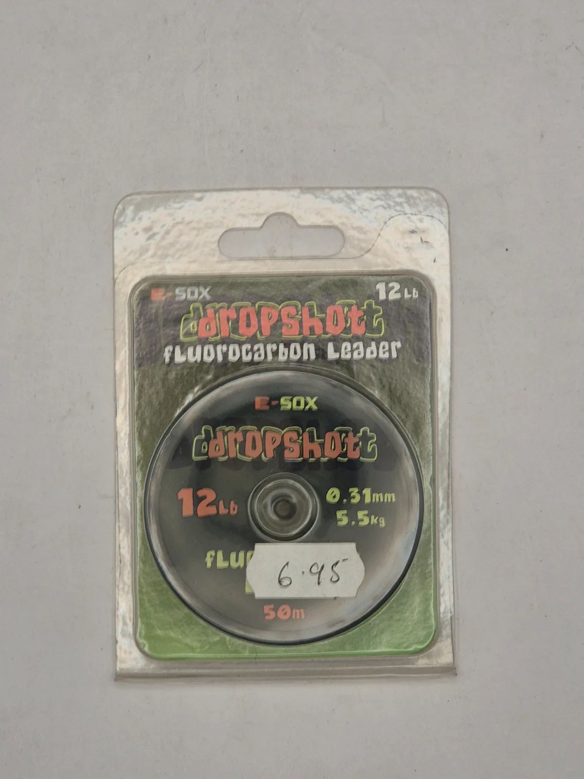 E-sox dropshot flurocarbon leader 12lb