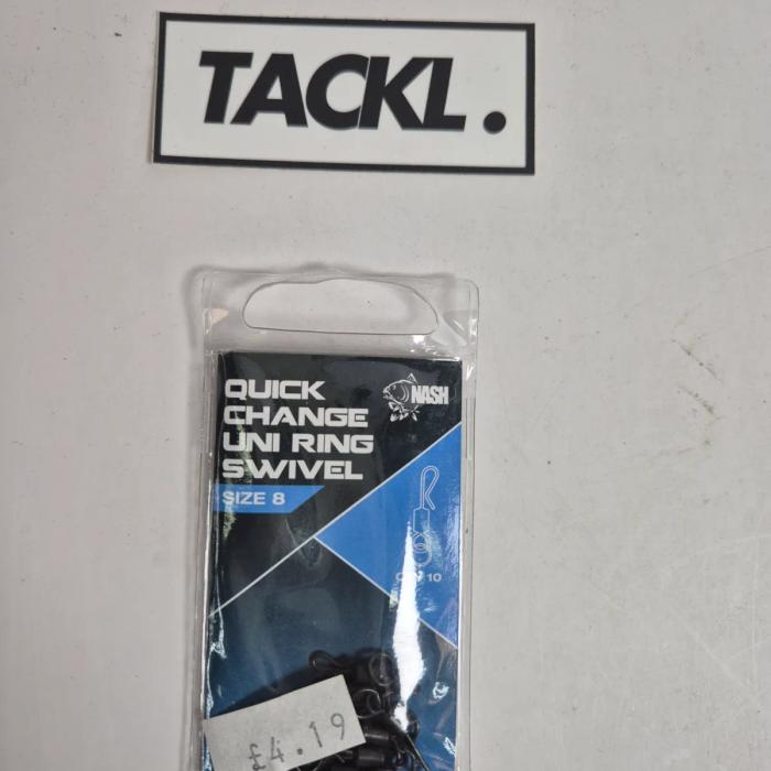 Nash quick change uni ring Swivels