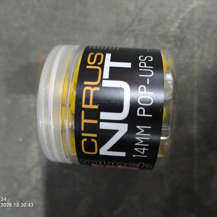 Munch Baits Pop-ups Citrus Nut 14mm 70g