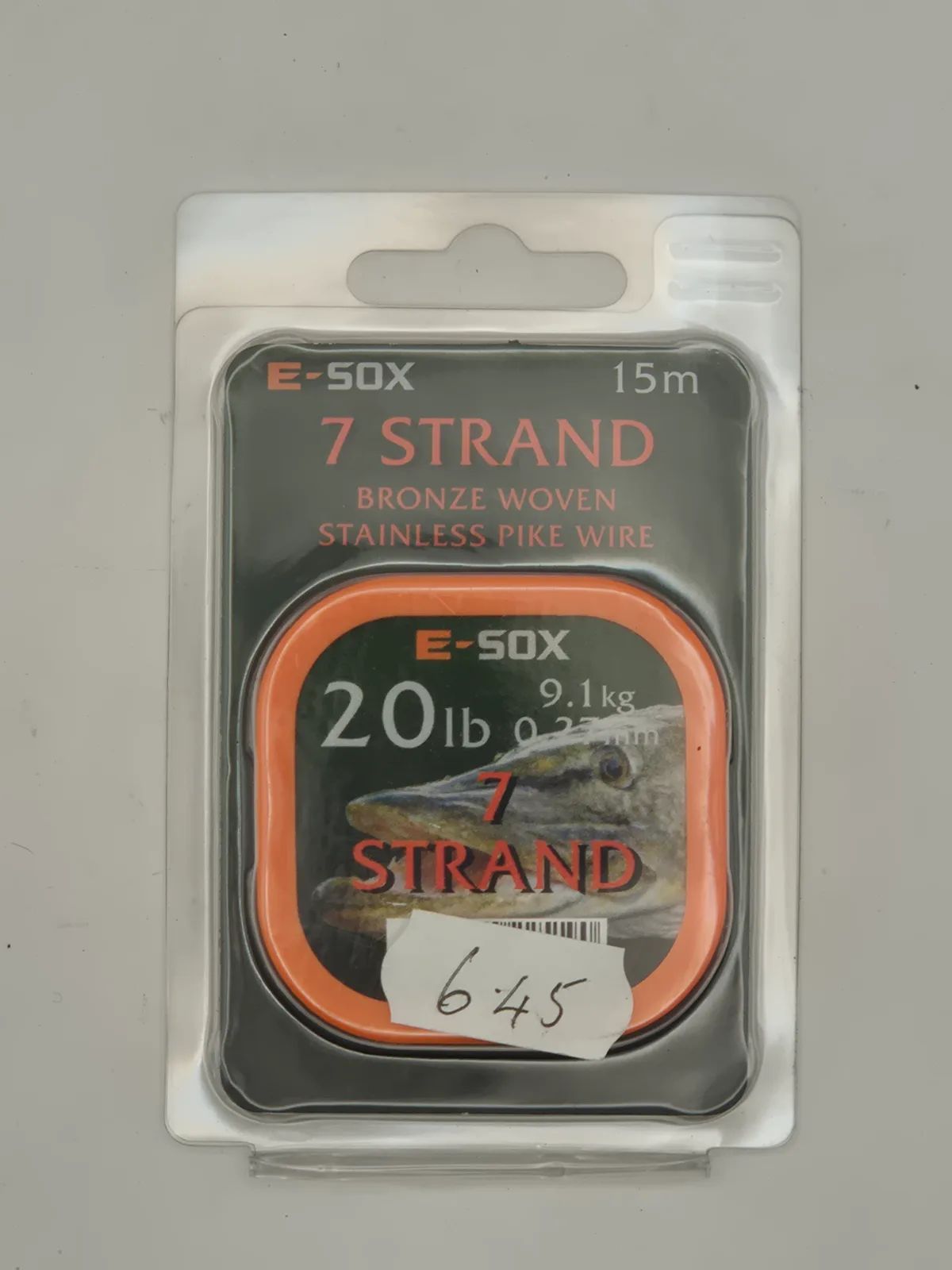 E-sox pike wire trace, view 2
