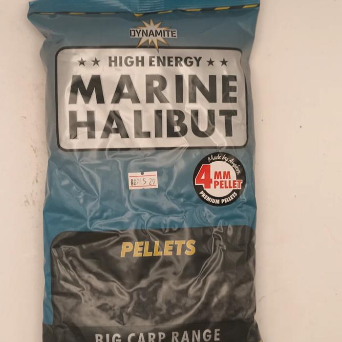 Dynamite Pellets Halibut 4mm 900g