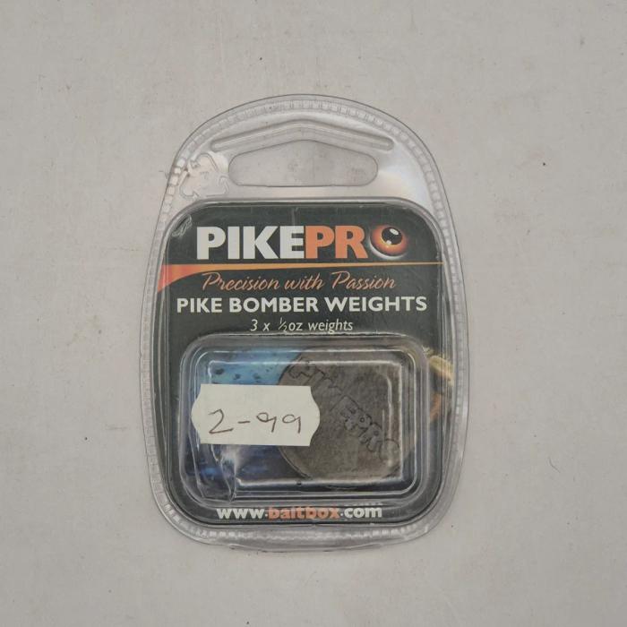 Pike pro pike bomber weights