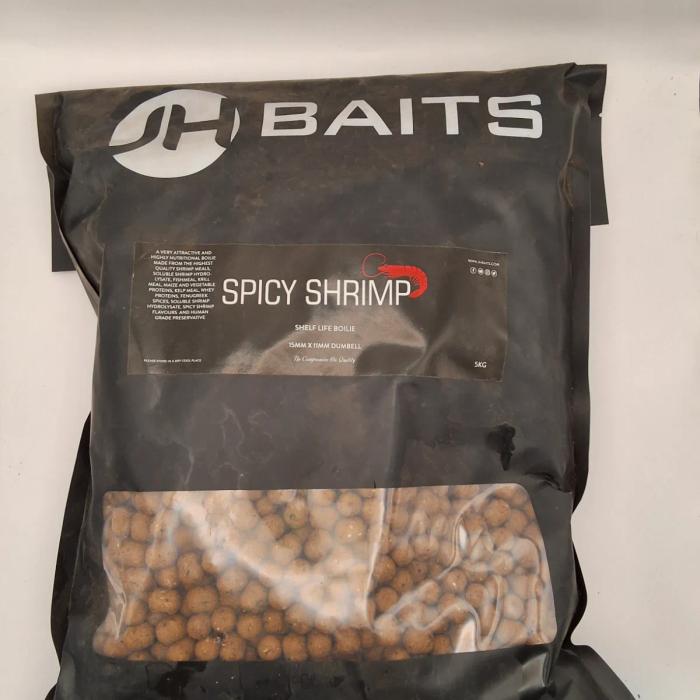 JH Baits Dumbells Spicy Shrimp 15x11mm 5kg