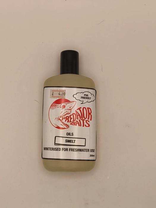 PREDATOR BAITS Liquids & glugs Smelt 250ml
