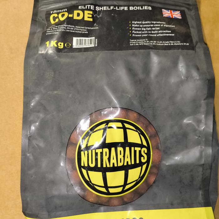NUTRABAITS Boilies CO-DE 15mm