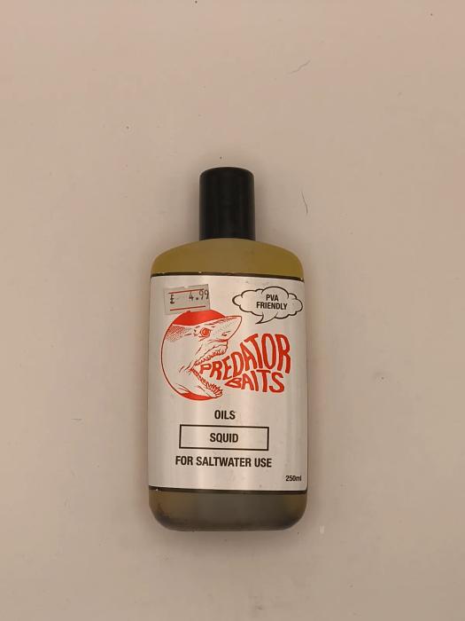 Predator Baits Liquids & glugs Squid 250ml