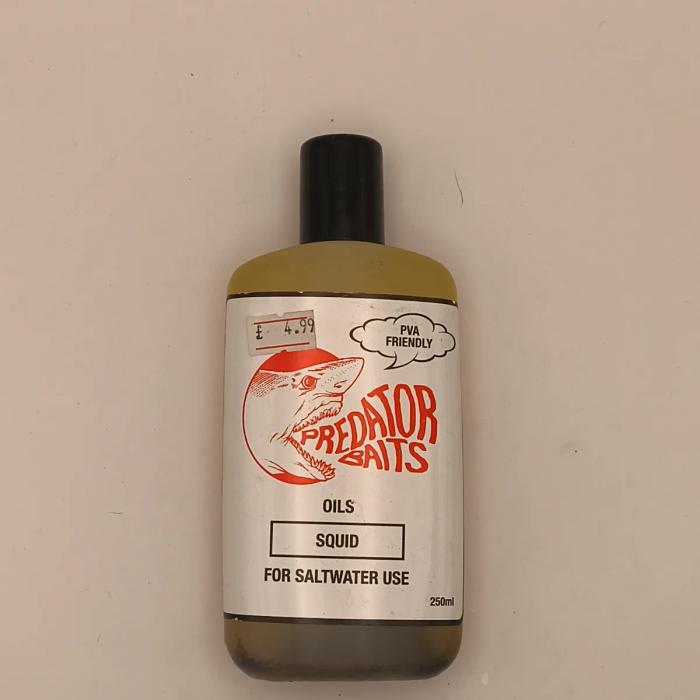 Predator Baits Liquids & glugs Squid 250ml