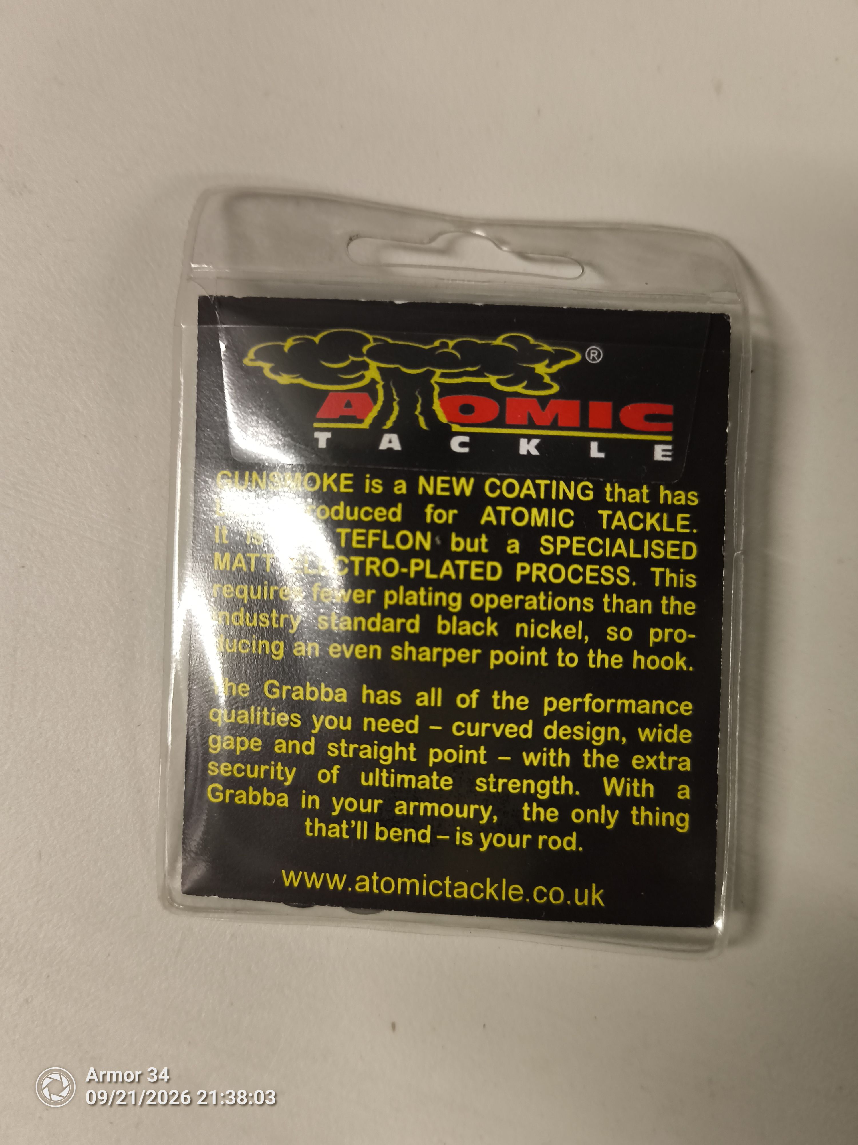 Atomic Tackle Hooks 6 No