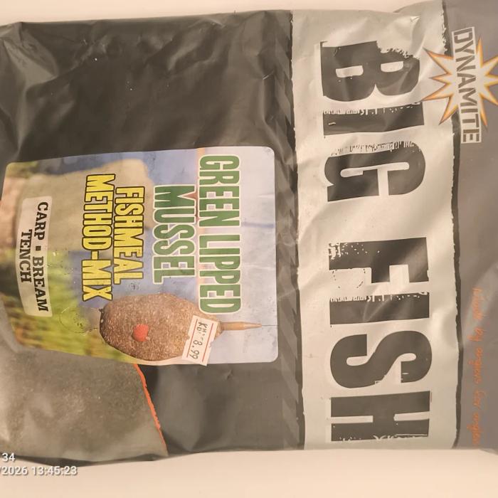 Dynamite Method mix Green Lipped Mussel 1kg 1.8kg