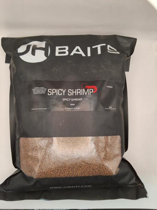 JH BAITS Pellets Spicy Shrimp 3mm 5kg