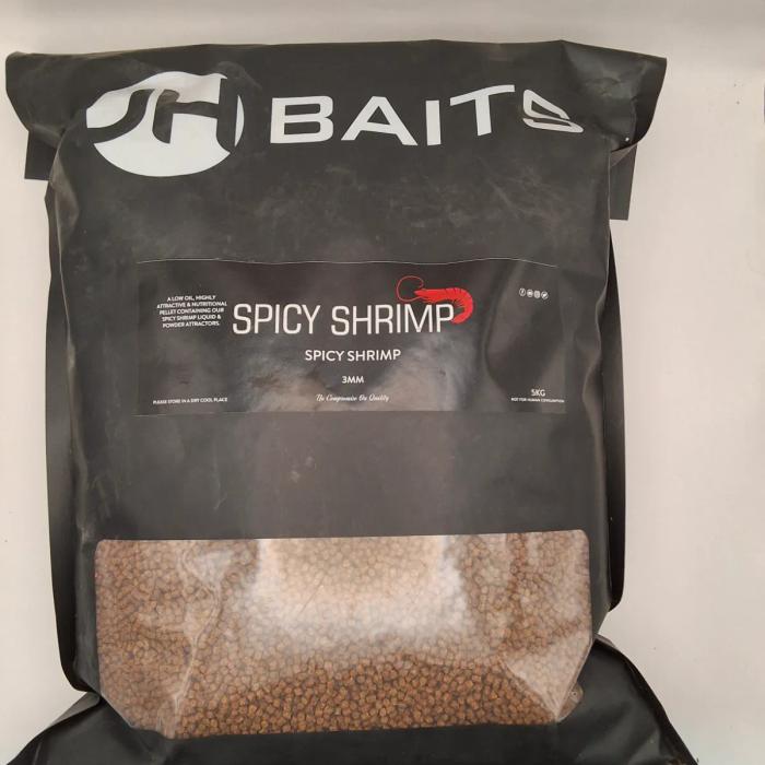 JH BAITS Pellets Spicy Shrimp 3mm 5kg