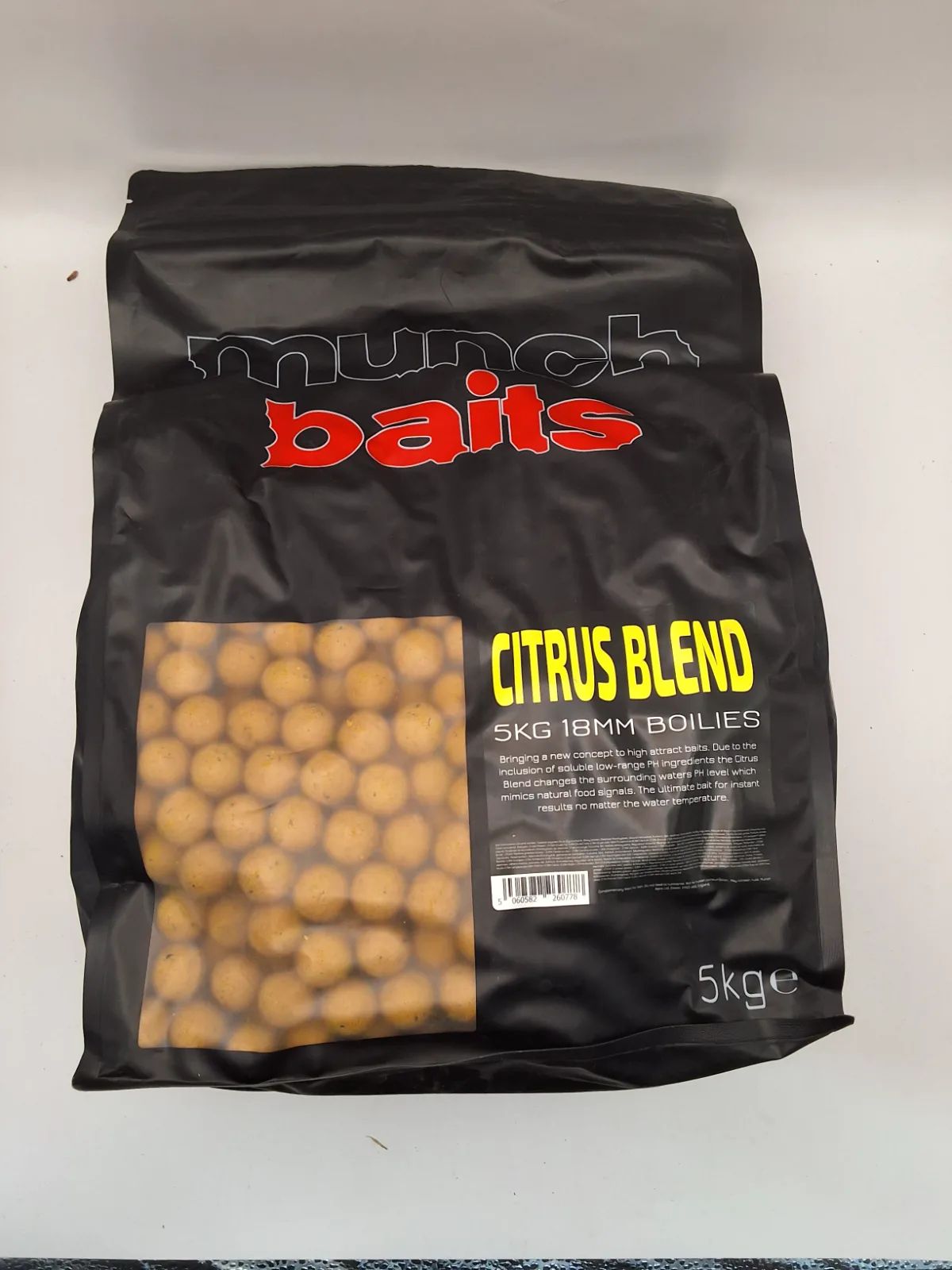 Munch Baits Boilies Citrus blend 18mm 5kg