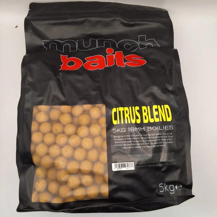 Munch Baits Boilies Citrus blend 18mm 5kg