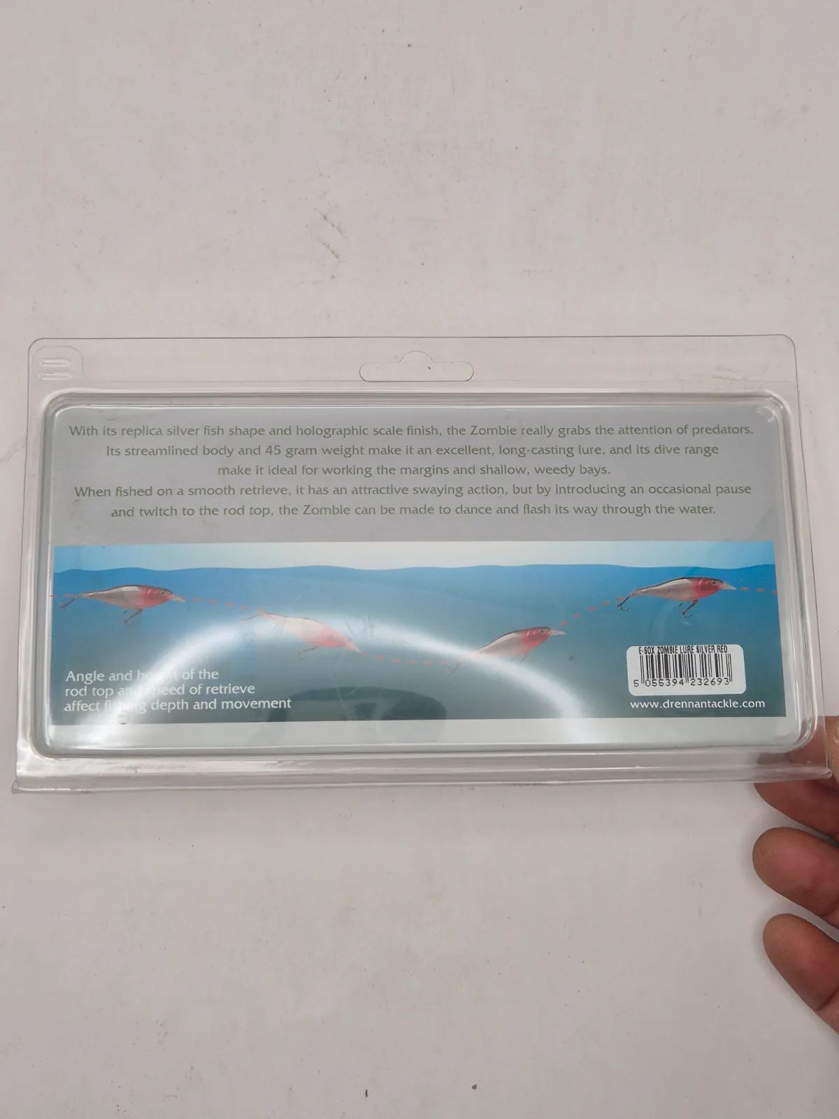E-sox zombie floating Lure with rattlers, view 2