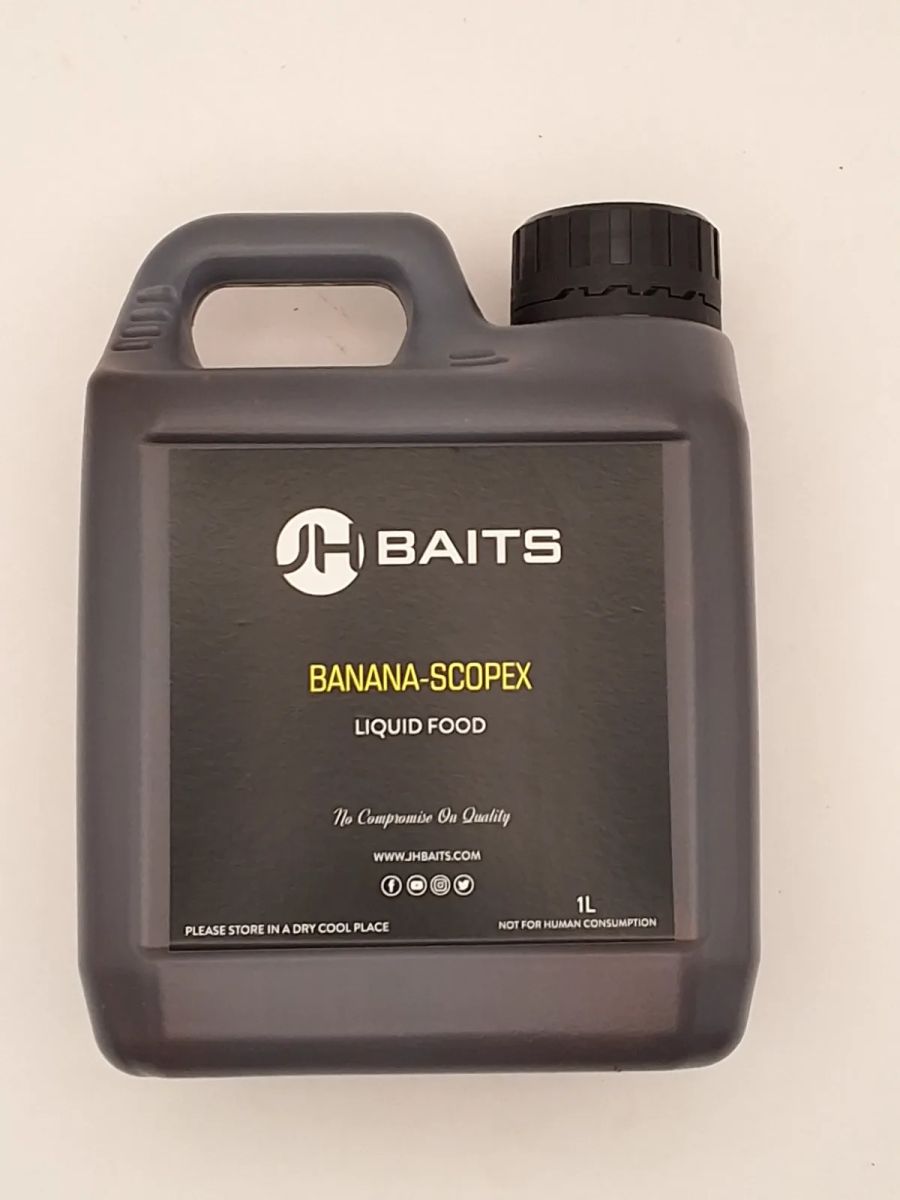 JH Baits Liquids & glugs Banana-Scopex 1L