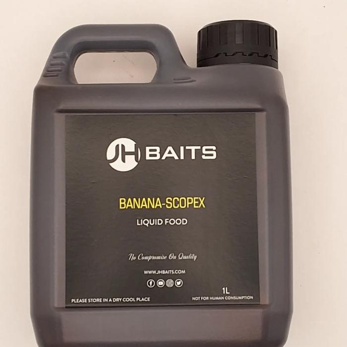 JH Baits Liquids & glugs Banana-Scopex 1L