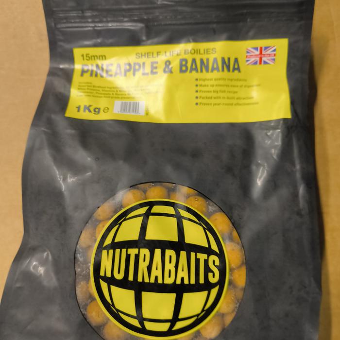 NUTRABAITS Boilies Pineapple & Banana 15mm