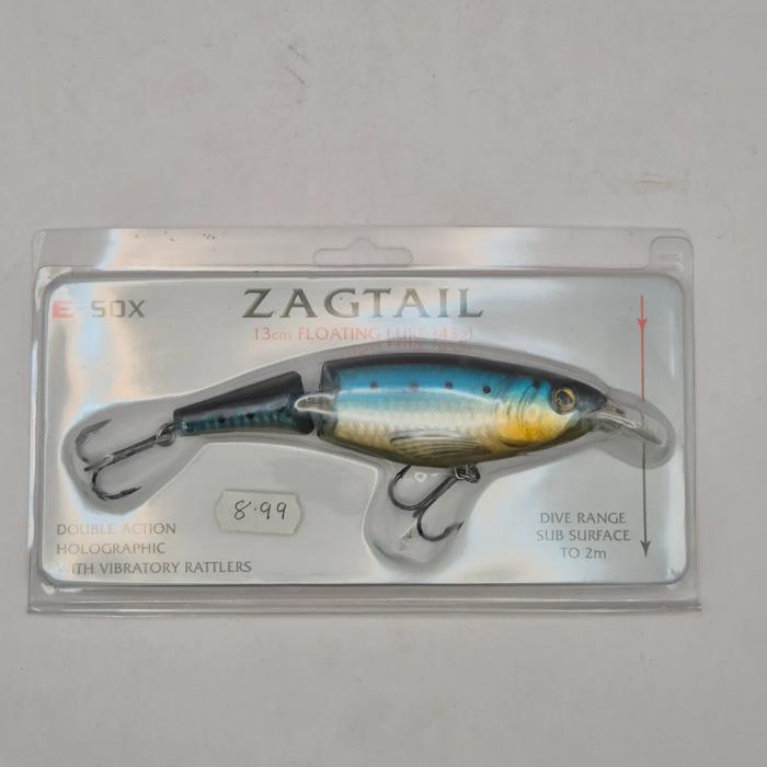 E-sox zagtail floating lure with rattler43g 13cm Fishing Lure
