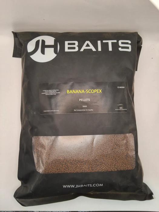 JH Baits 3mm Pellets Banana-Scopex 3mm 5kg