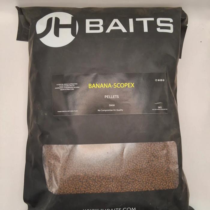 JH Baits 3mm Pellets Banana-Scopex 3mm 5kg