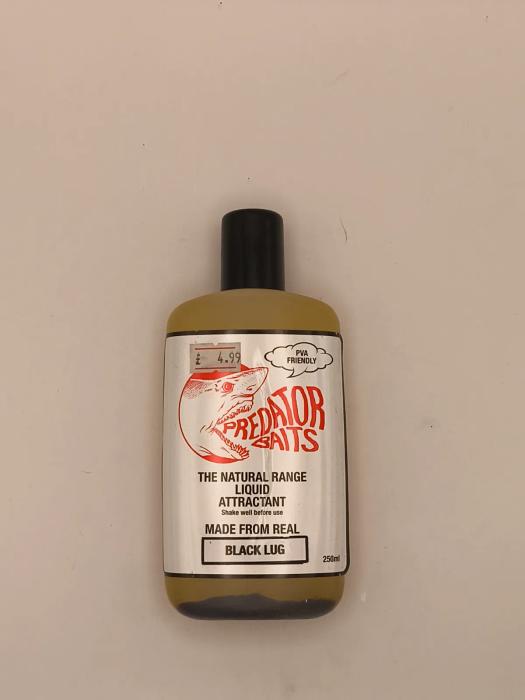 Predator Baits Liquids & glugs Black Lug 250ml