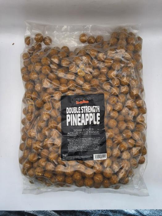 Munch Baits Boilies double strength Pineapple 20mm 5kg