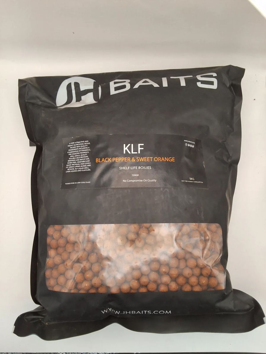JH Baits Boilies klf Black Pepper & Sweet Orange 12mm 5kg